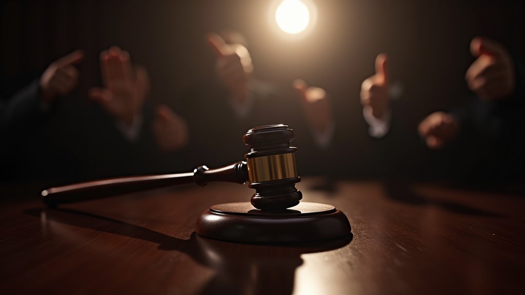 Symbolic image of the US Capitol Building under stormy skies representing the Senates rejection of measures to limit presidential war powers in Iran and the ongoing unresolved conflict