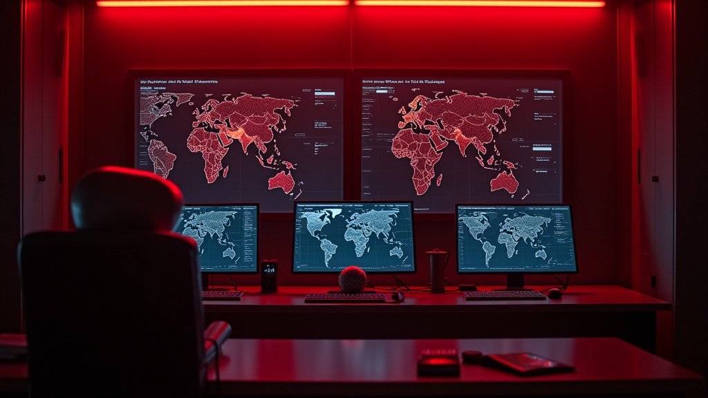 Cinematic wide-angle shot symbolizing the tense US-Iran diplomatic standoff amidst escalating conflict, featuring elements of both military threat and attempted negotiation.